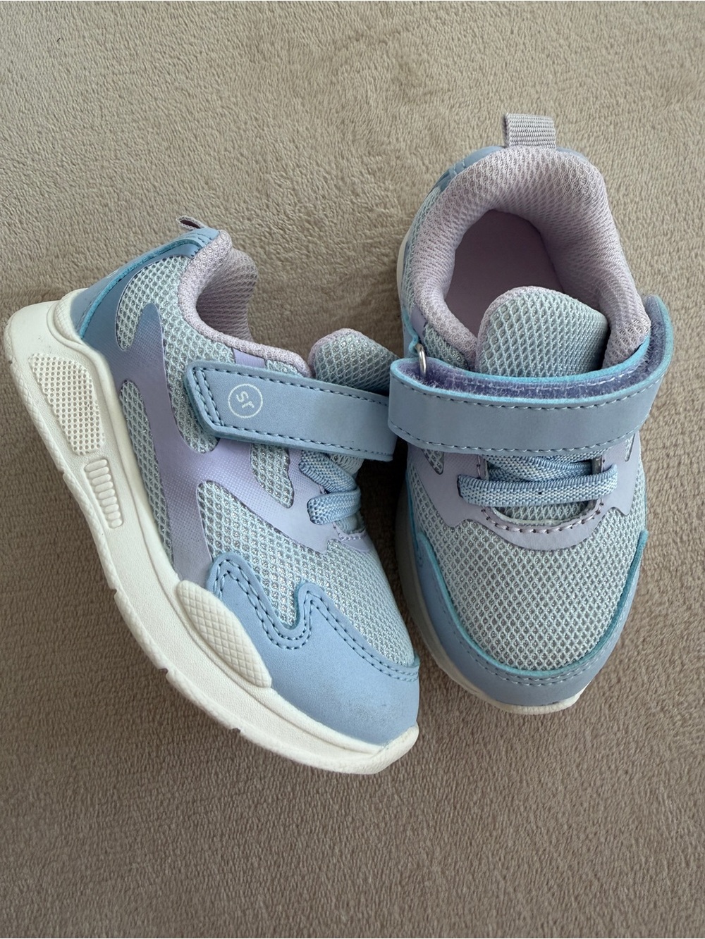 Stride Rite Toddler Blue & Lavender Athletic Sneakers